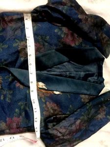 Floral Print Blazer