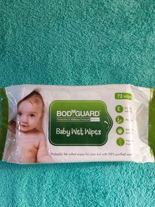 Body Guard Premium Baby 72 Wet Wipes