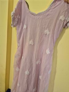 Embroidered Kurta And Pyajama With Duppta
