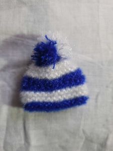 Blue & White Striped Hat