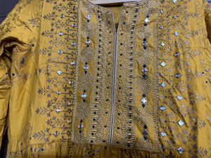 Gorgeous Mustard Kurti For Women💛