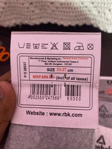 6pc Socks Unisex Ankel Length Cash Rs. 100