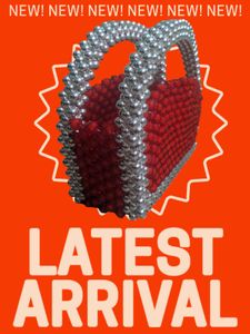 Beads Red  ♥️ Clutch