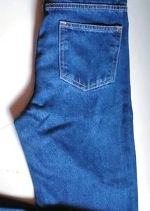Dark Blue Straight Fit Jeans