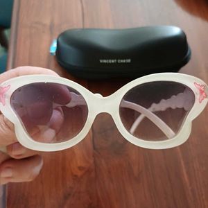 Kids Butterfly Sunglasses in Vincent Chase case