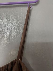 Elegant Brown Slip Dress
