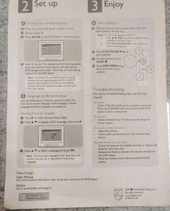 Phillips DVD Player