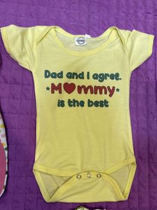 Set Of 5 Baby Onesie’s