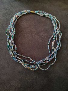 Multi-Strand Seed Bead Necklace