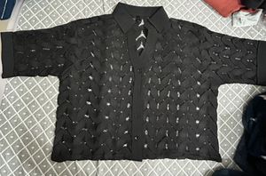 Stylish Black Knit Top