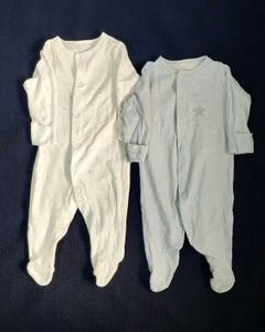 Baby Sleepsuits (2 Pack)