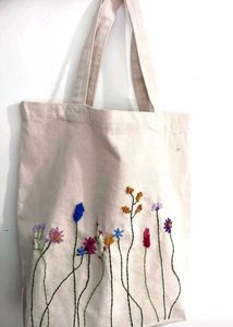 Custom Embroidered Tote Bag