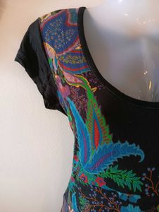 Desigual Black Floral Dress