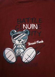 Maroon Graphic Tshirt