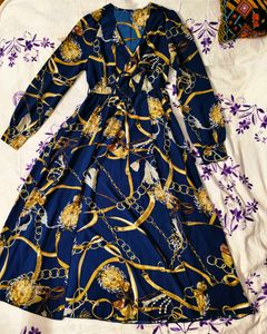 URBANIC Chain Print Maxi Dress From