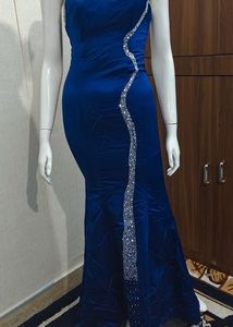 Elegant Blue Gown