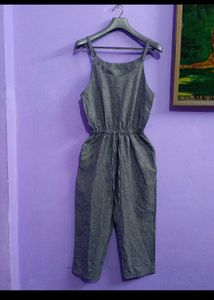 Fabulous Grey Jumpsuit For Girls And Women&#39;s