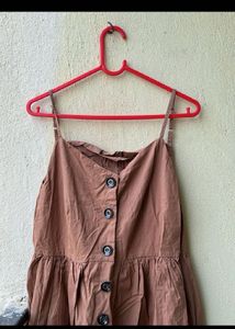 Brand New 😍Button down sundress 🤎