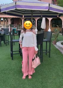 Blush Mood Madame Flared Trousers