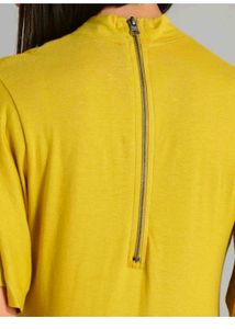 Mustard Flared Sleeve Top