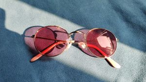 Round Pink Sunglasses