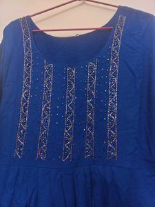 Elegant Blue Kurta