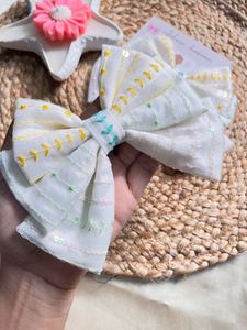 2 Pcs Bling Bows