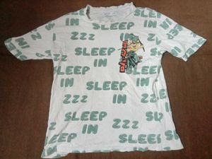 Bershka Graphic Print Sleep Tee