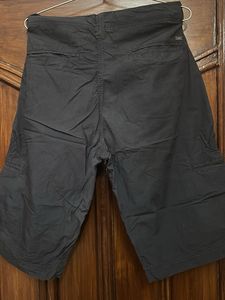 Black Cargo Shorts
