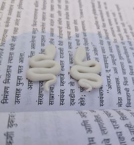 Cute Handmade Snake Stud Earrings