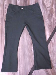 Bootcut Pants - Dark Green