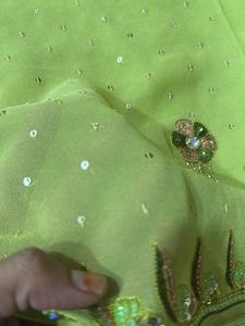 Pure Georgette Saree