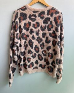 BRAND NEW Authentic TIME &amp; TRUE Fur Sweatshirt