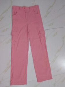 Pink Cargo Pants