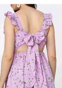 Floral Lavender Dress