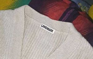 Off White Oversized Sweater