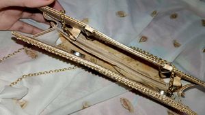 Gold Embellished Clutch