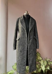 Elegant Grey Trench Coat