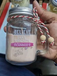 4 Scented Mason Jar Candles