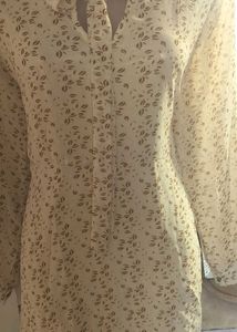 Floral Print Long Sleeve Dress...
