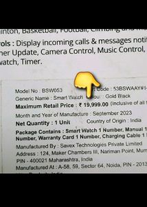 Fireboltt Smart Watch