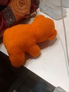 Orange Plush Bear