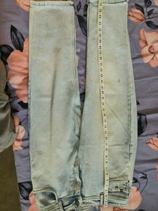 Sky Blue Baggy Jeans