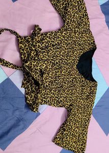 Leopard Print Jumpsuit