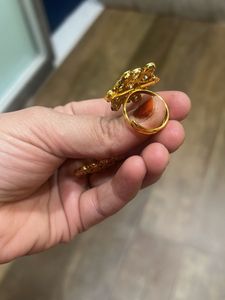 Elegant Gold Tone Ring