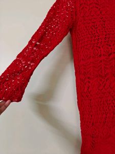Red Crosia Dress ❤️