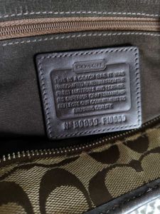 Authentic Coach Signature Shoulder Tote Bag