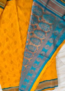 Elegant Yellow Paithani Saree