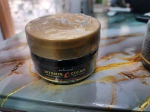 Combo Of Vitamin C Brightening Ream And Face Scrub