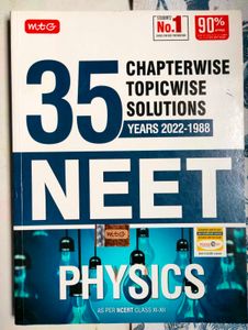 MTG 35 Years Chapterwise PYQs Physics Book